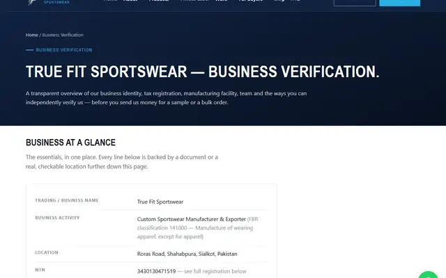 How WebsitePrism Built TrueFitSportswear.com From Scratch