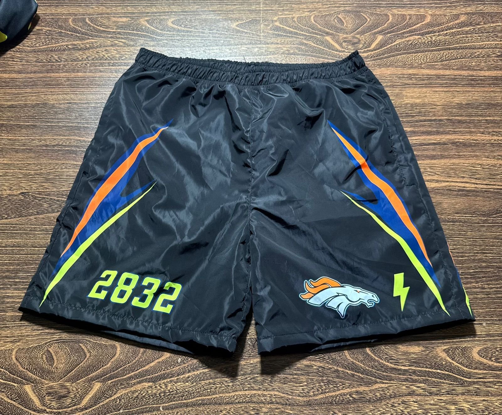 Finished matching shorts, front